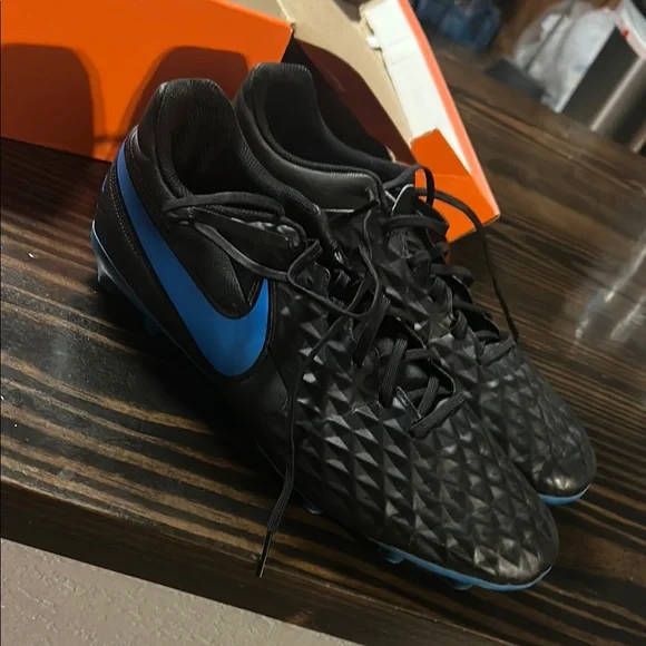 Nike | Shoes | Nike Black And Blue Athletic Shoes For Speed  display picture 1